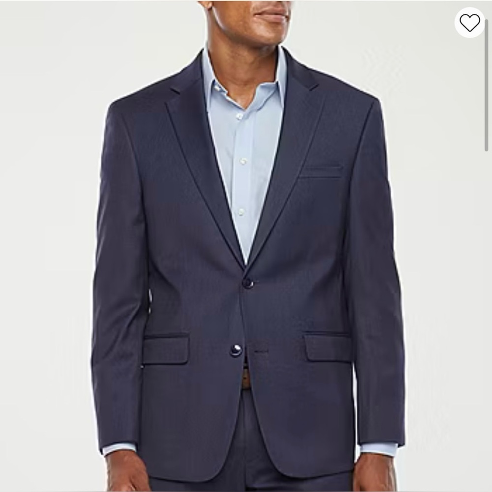 Van Heusen Navy Blue Suit